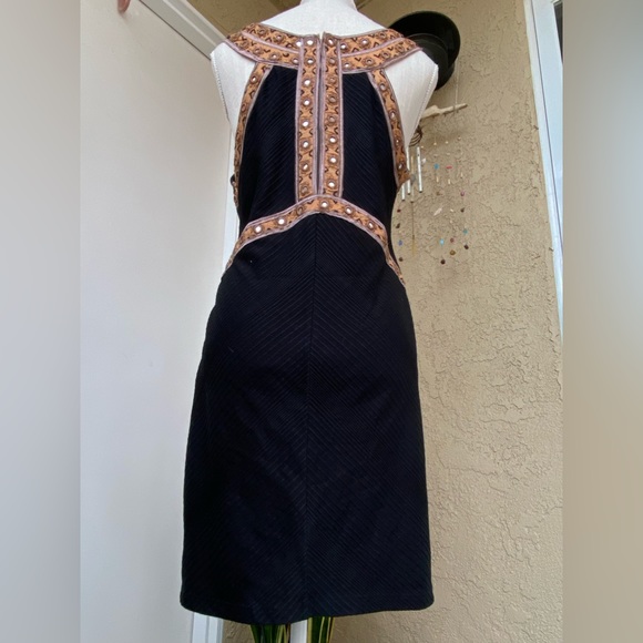 free people little black dress egyptian vibes sz l - Picture 7 of 14